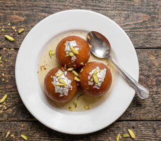 Homemade Gulab Jamun