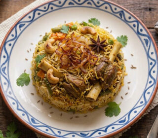 Goat Biryani(w/bone)