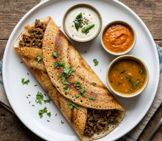 Lamb Keema Dosa